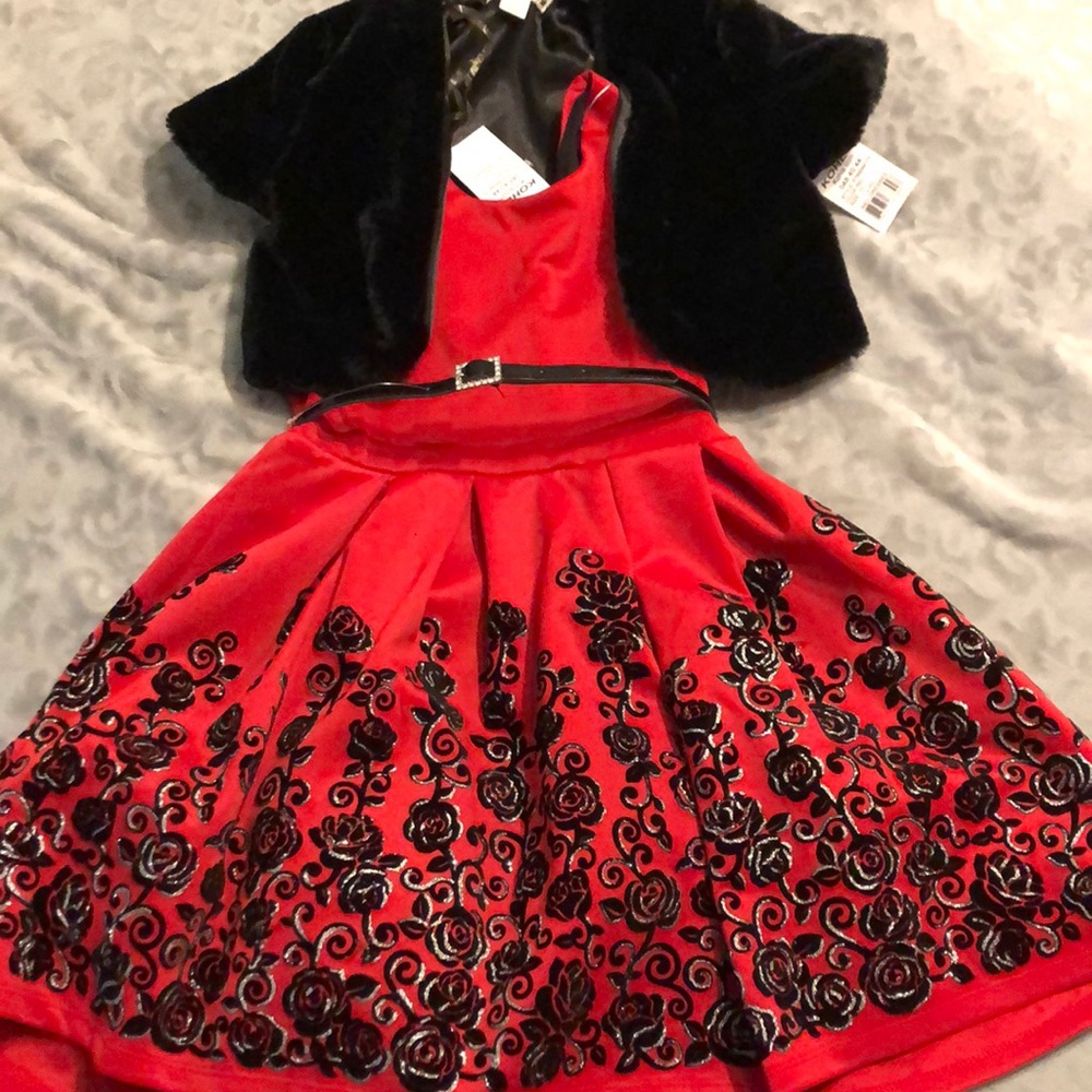 Formal winter dress, new with tags!